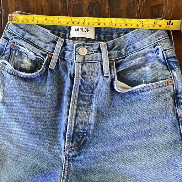 Agolde Fen jeans size 23 - Picture 6 of 10